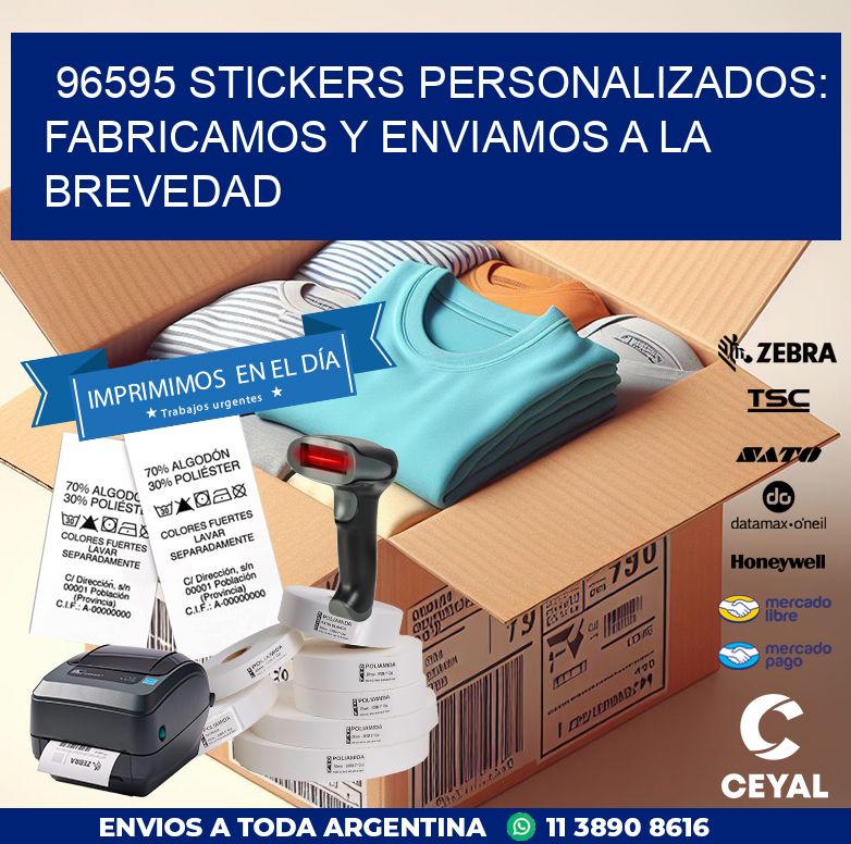 96595 STICKERS PERSONALIZADOS: FABRICAMOS Y ENVIAMOS A LA BREVEDAD