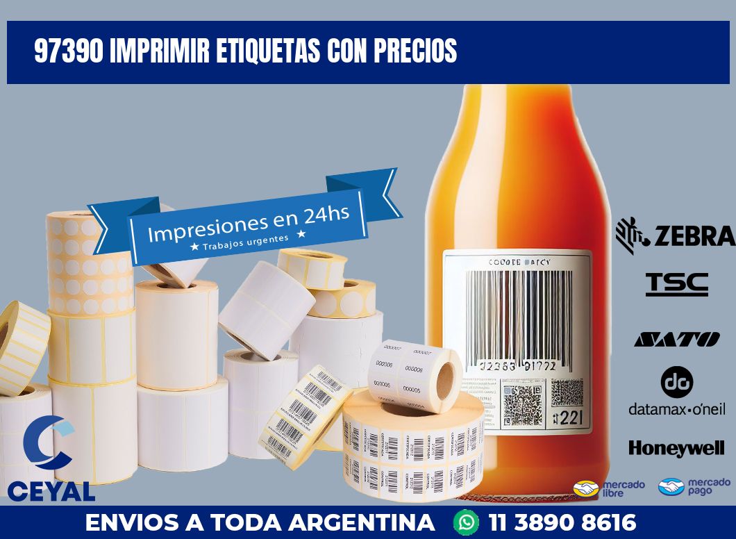 97390 IMPRIMIR ETIQUETAS CON PRECIOS