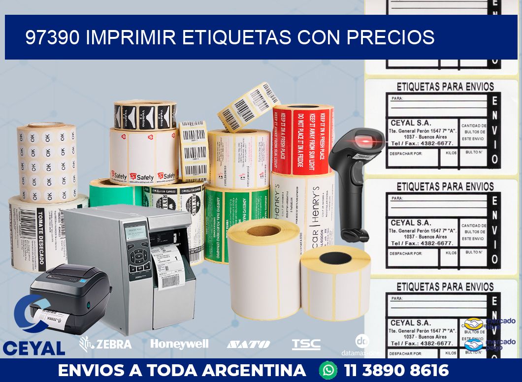 97390 IMPRIMIR ETIQUETAS CON PRECIOS