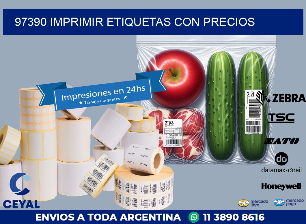 97390 IMPRIMIR ETIQUETAS CON PRECIOS