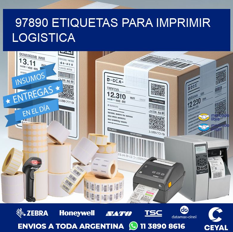 97890 ETIQUETAS PARA IMPRIMIR LOGISTICA
