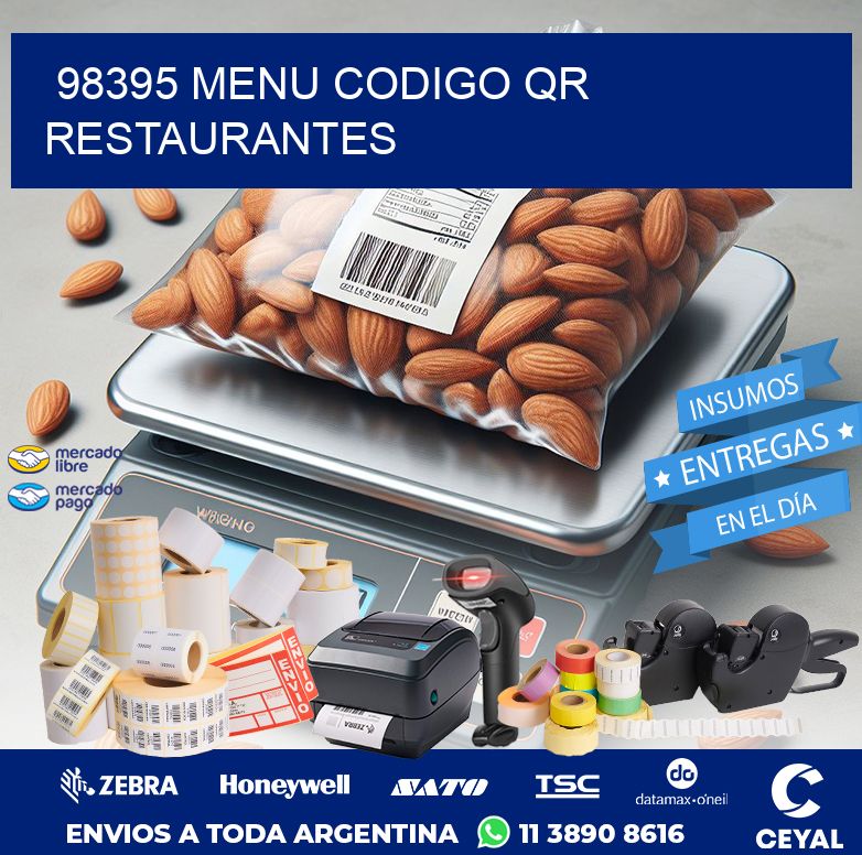 98395 MENU CODIGO QR RESTAURANTES