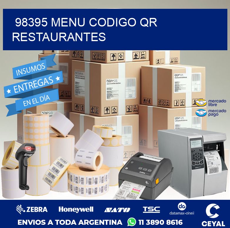 98395 MENU CODIGO QR RESTAURANTES