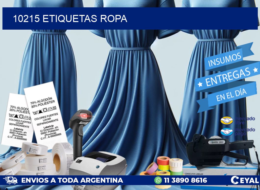 10215 ETIQUETAS ROPA