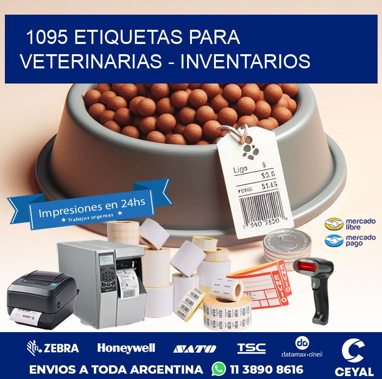 1095 ETIQUETAS PARA VETERINARIAS – INVENTARIOS