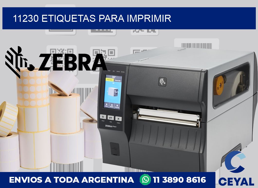 11230 ETIQUETAS PARA IMPRIMIR