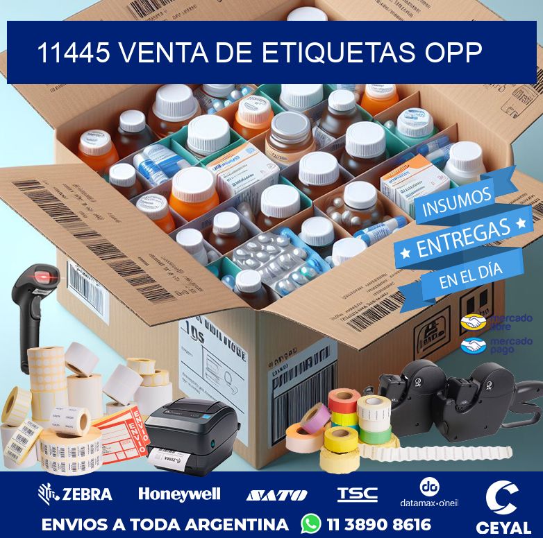 11445 VENTA DE ETIQUETAS OPP