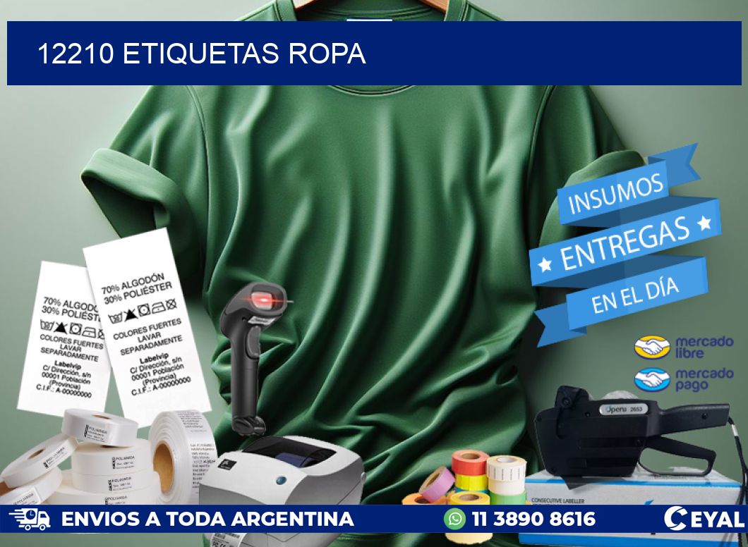 12210 ETIQUETAS ROPA