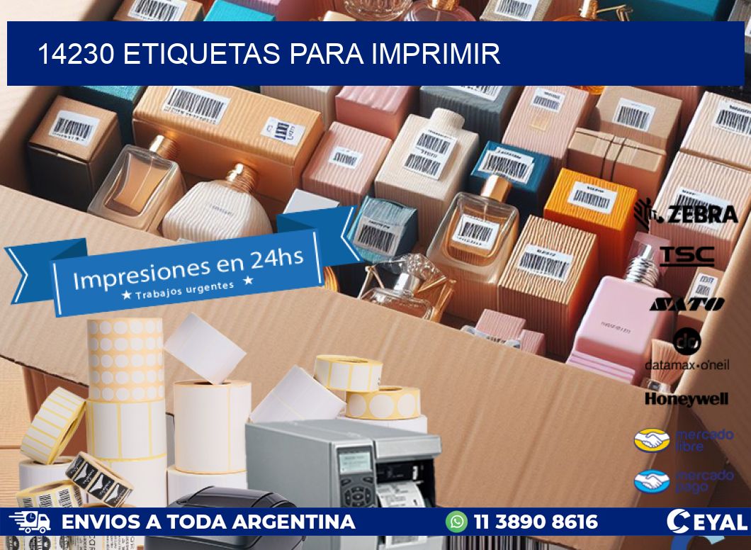 14230 ETIQUETAS PARA IMPRIMIR