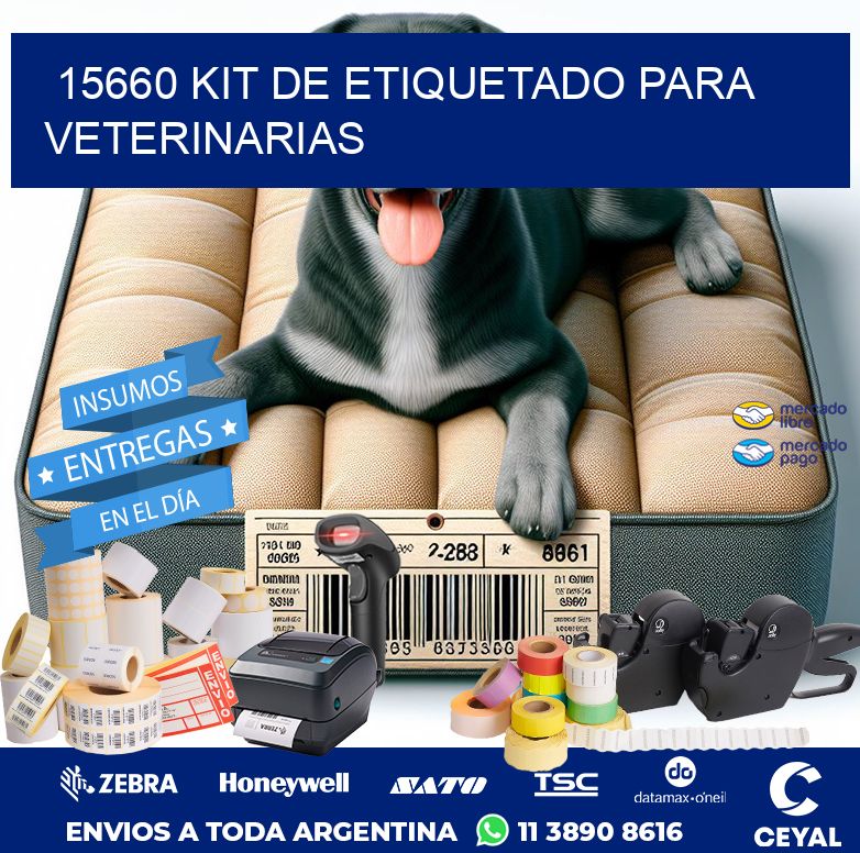 15660 KIT DE ETIQUETADO PARA VETERINARIAS