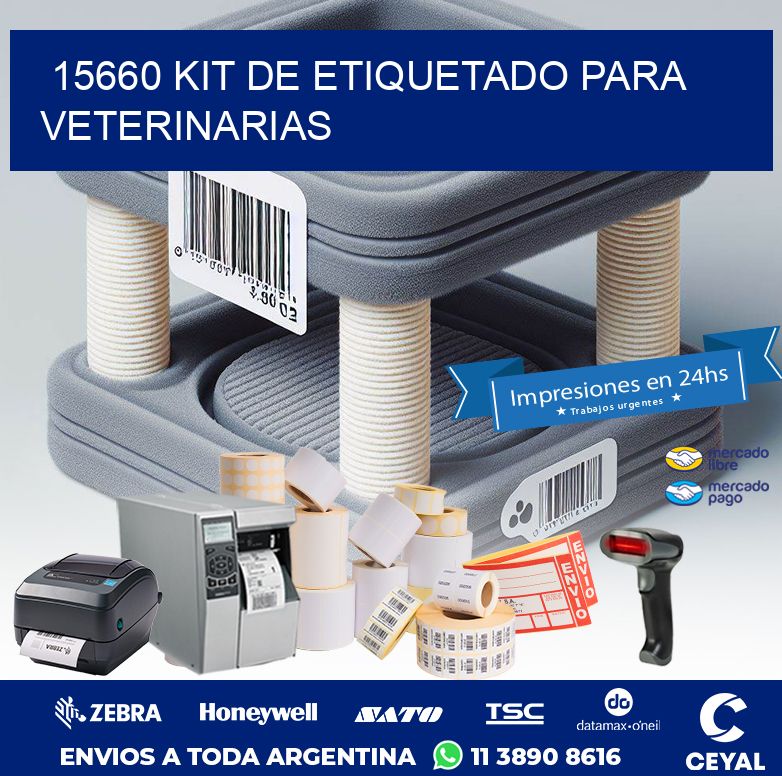 15660 KIT DE ETIQUETADO PARA VETERINARIAS
