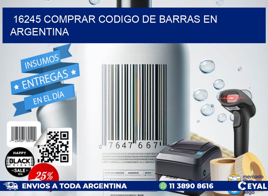 16245 Comprar Codigo de Barras en Argentina