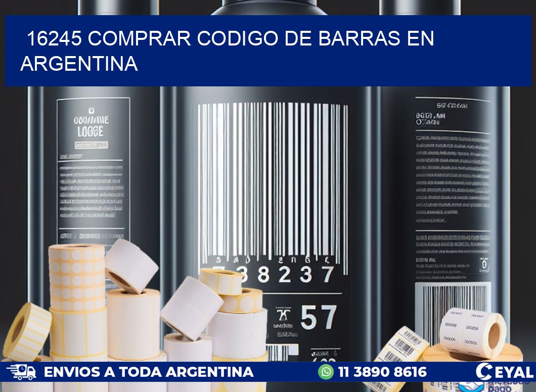 16245 Comprar Codigo de Barras en Argentina