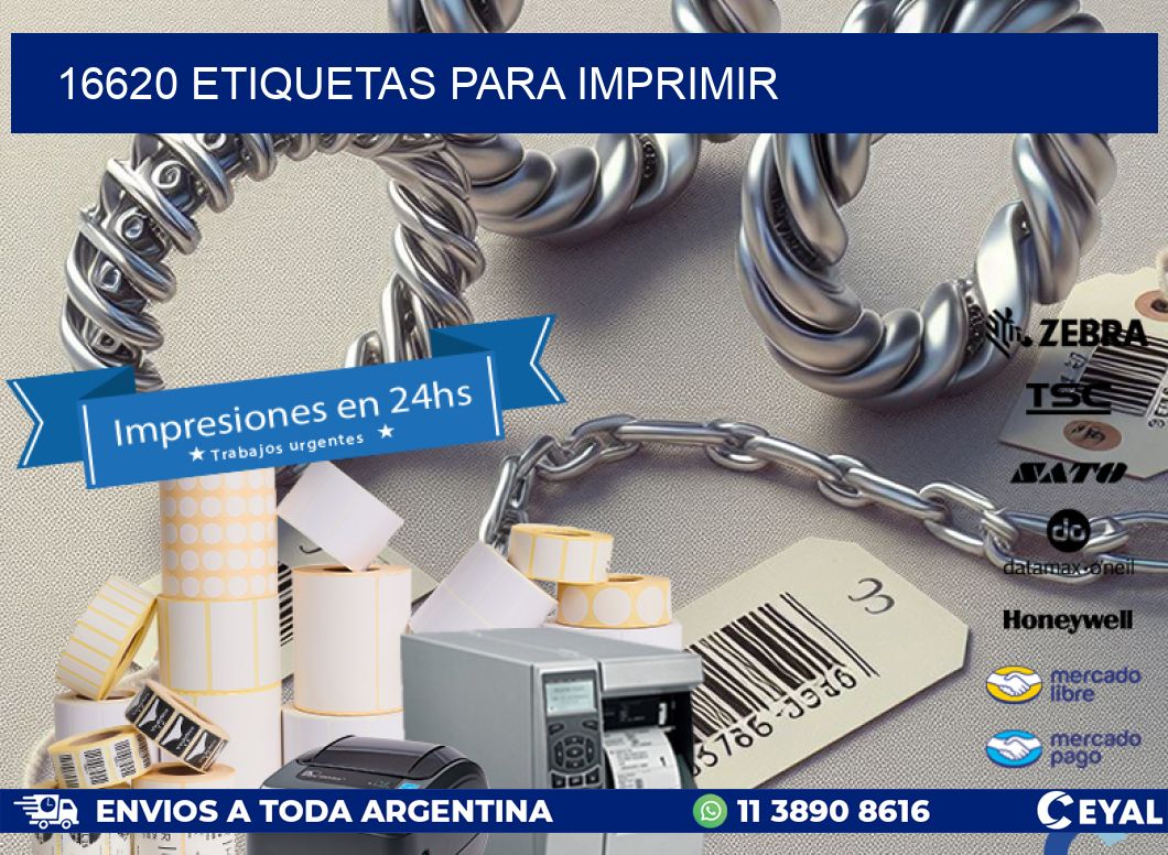 16620 ETIQUETAS PARA IMPRIMIR