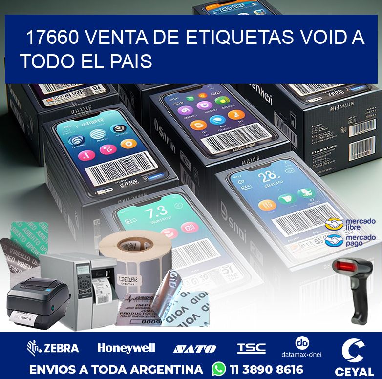 17660 VENTA DE ETIQUETAS VOID A TODO EL PAIS
