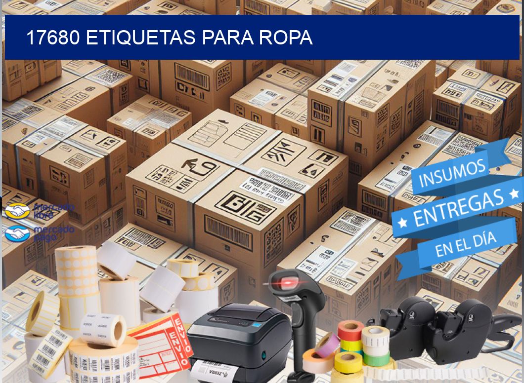 17680 etiquetas para ropa