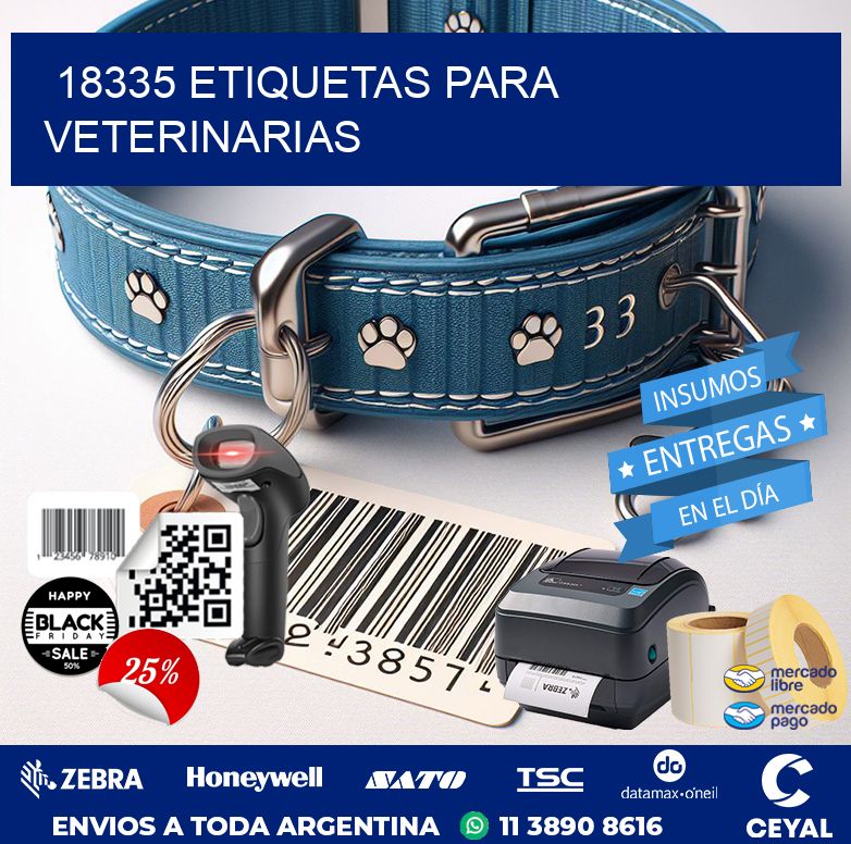 18335 ETIQUETAS PARA VETERINARIAS