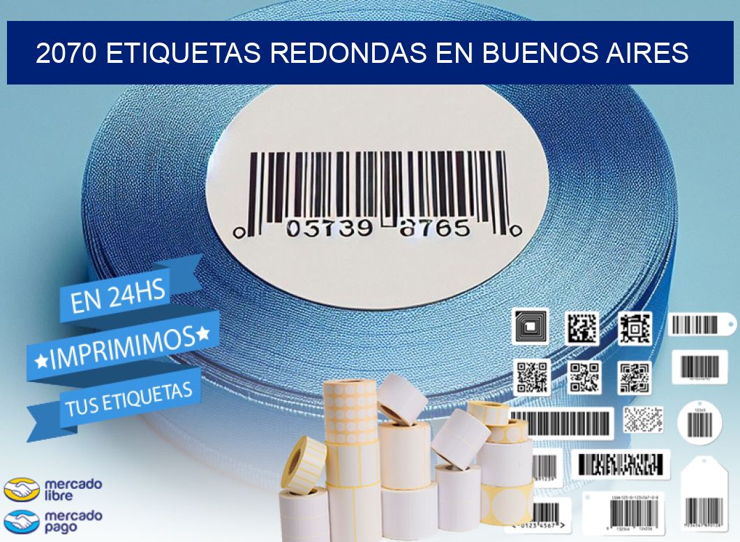 2070 ETIQUETAS REDONDAS EN BUENOS AIRES