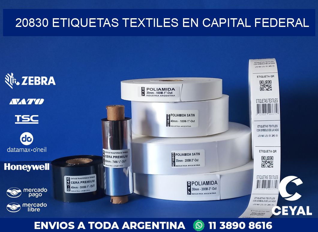 20830 ETIQUETAS TEXTILES EN CAPITAL FEDERAL