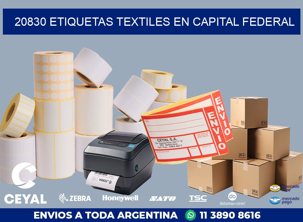 20830 ETIQUETAS TEXTILES EN CAPITAL FEDERAL