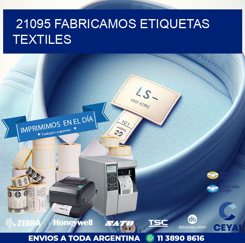 21095 FABRICAMOS ETIQUETAS TEXTILES