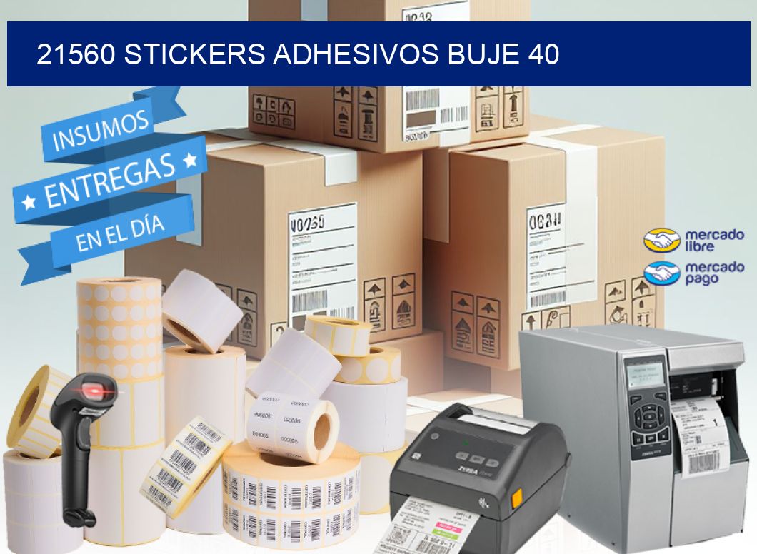 21560 STICKERS ADHESIVOS BUJE 40