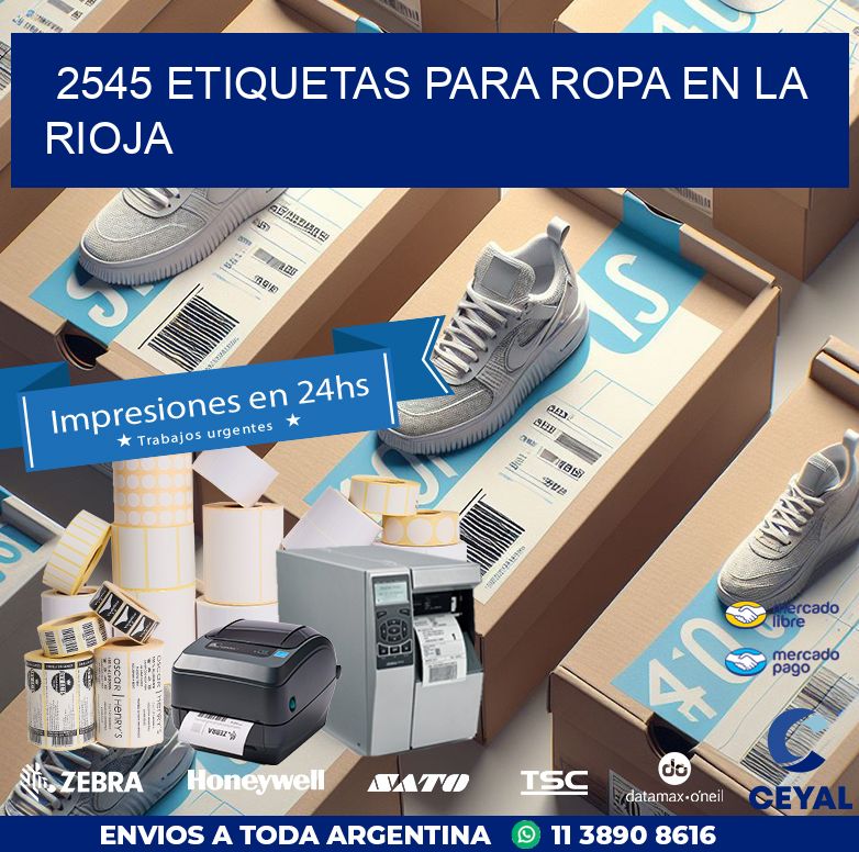 2545 ETIQUETAS PARA ROPA EN LA RIOJA