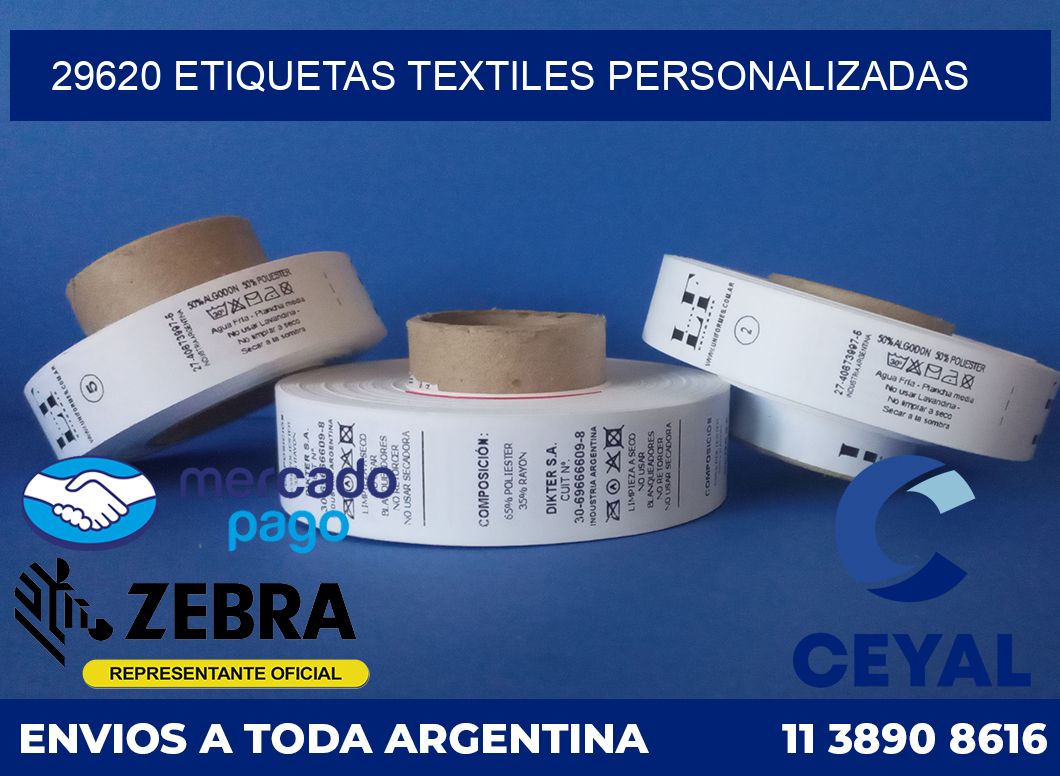 29620 ETIQUETAS TEXTILES PERSONALIZADAS