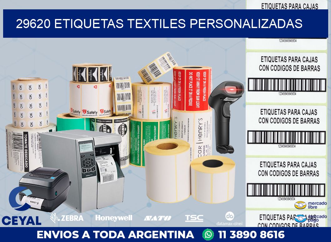 29620 ETIQUETAS TEXTILES PERSONALIZADAS