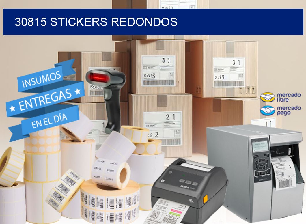 30815 STICKERS REDONDOS