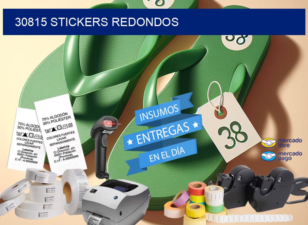 30815 STICKERS REDONDOS