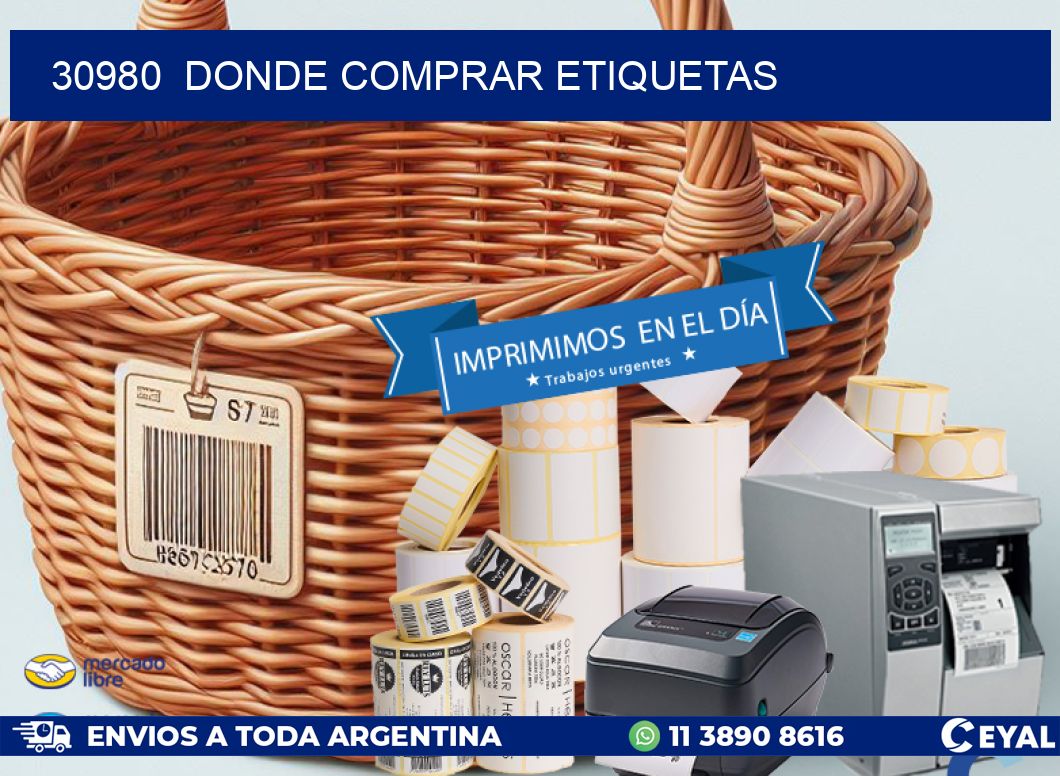 30980 donde comprar etiquetas