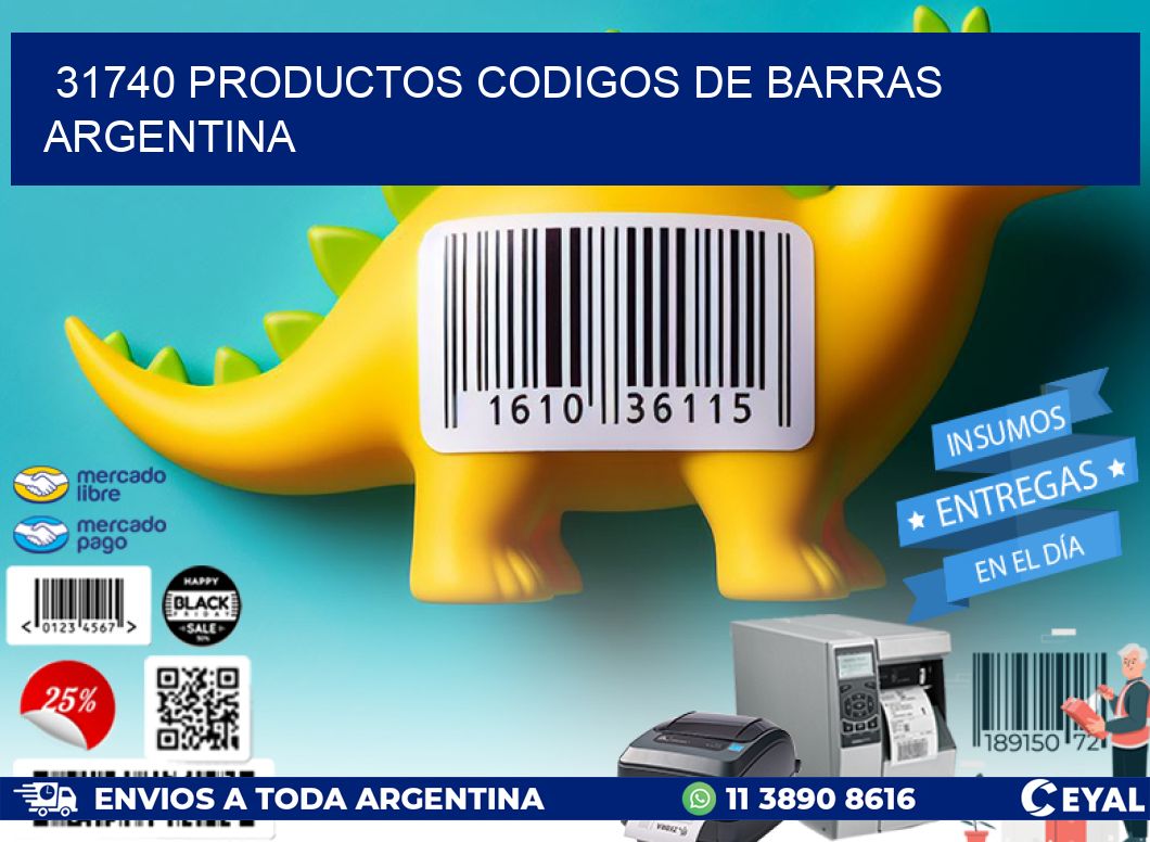 31740 productos codigos de barras argentina
