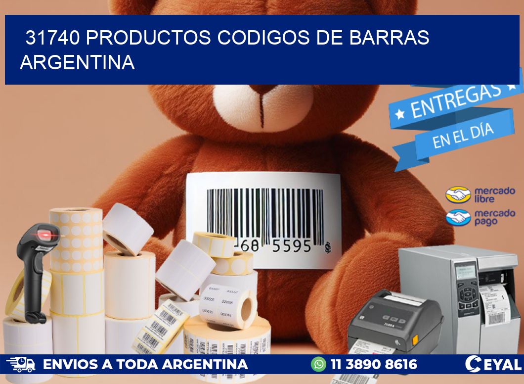 31740 productos codigos de barras argentina