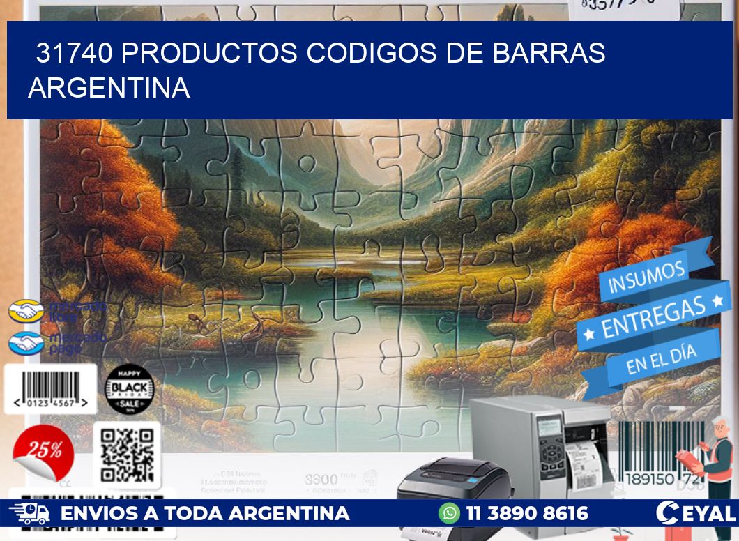 31740 productos codigos de barras argentina