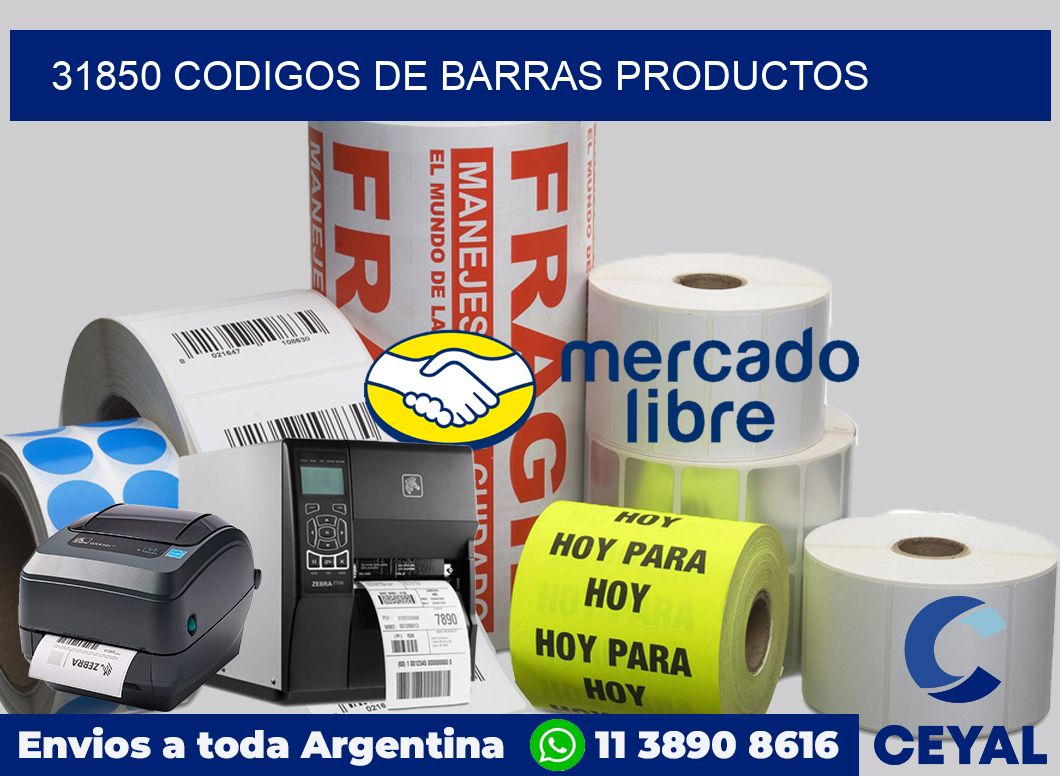 31850 codigos de barras productos