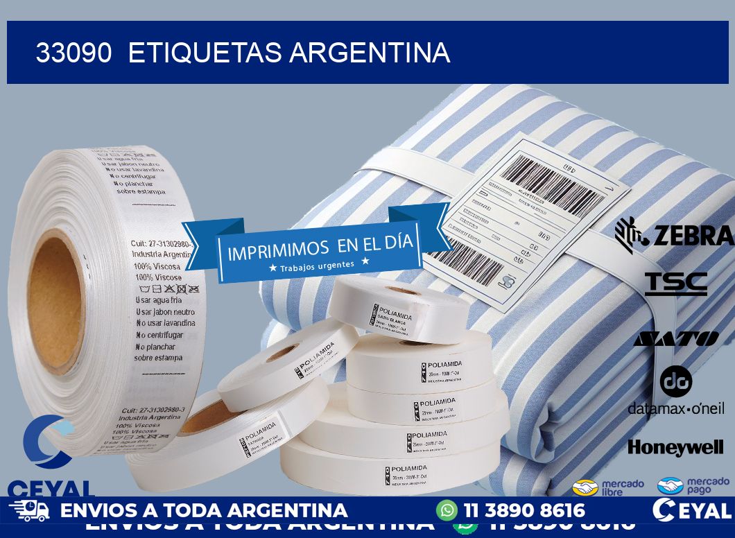 33090 etiquetas argentina