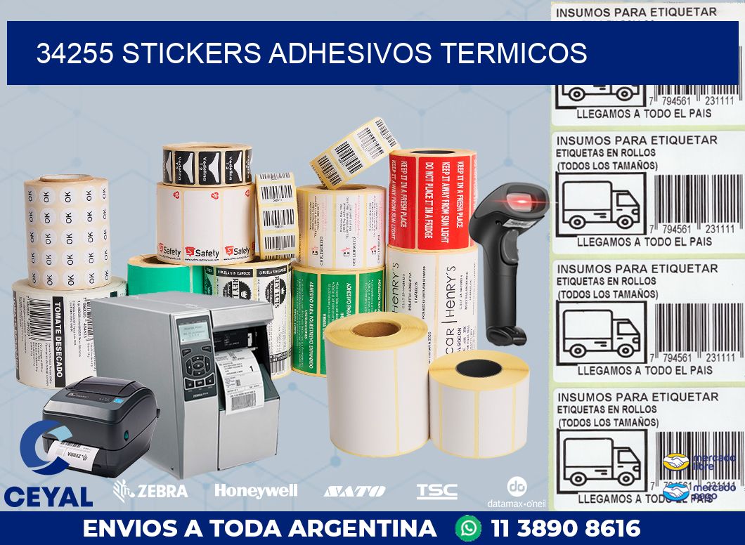 34255 stickers adhesivos termicos