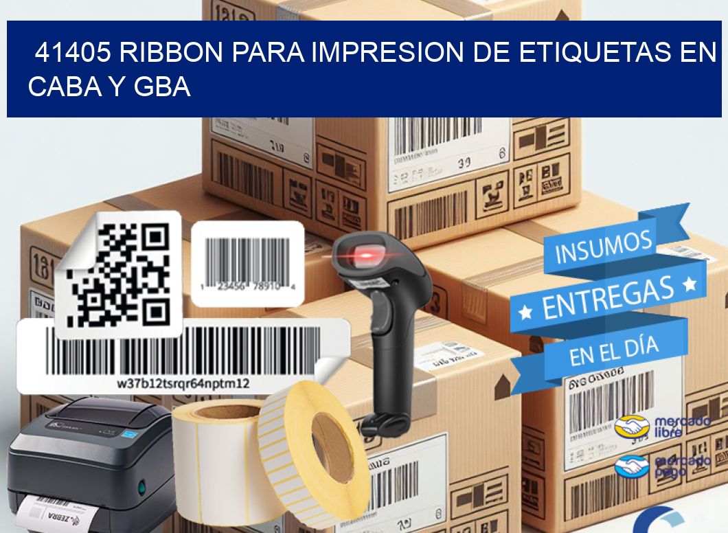 41405 RIBBON PARA IMPRESION DE ETIQUETAS EN CABA Y GBA