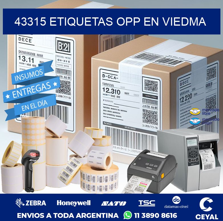 43315 ETIQUETAS OPP EN VIEDMA