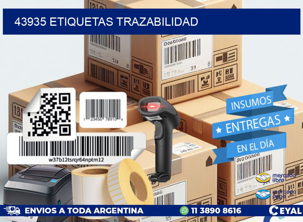 43935 etiquetas trazabilidad