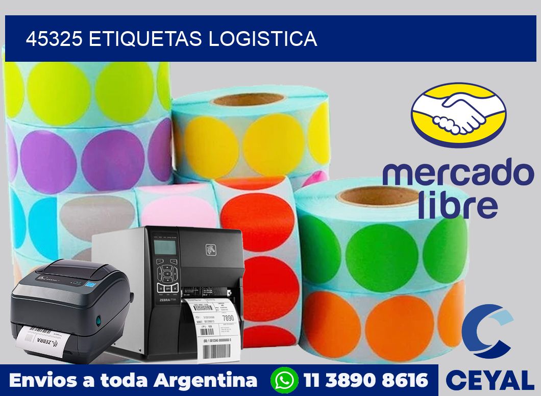 45325 etiquetas logistica