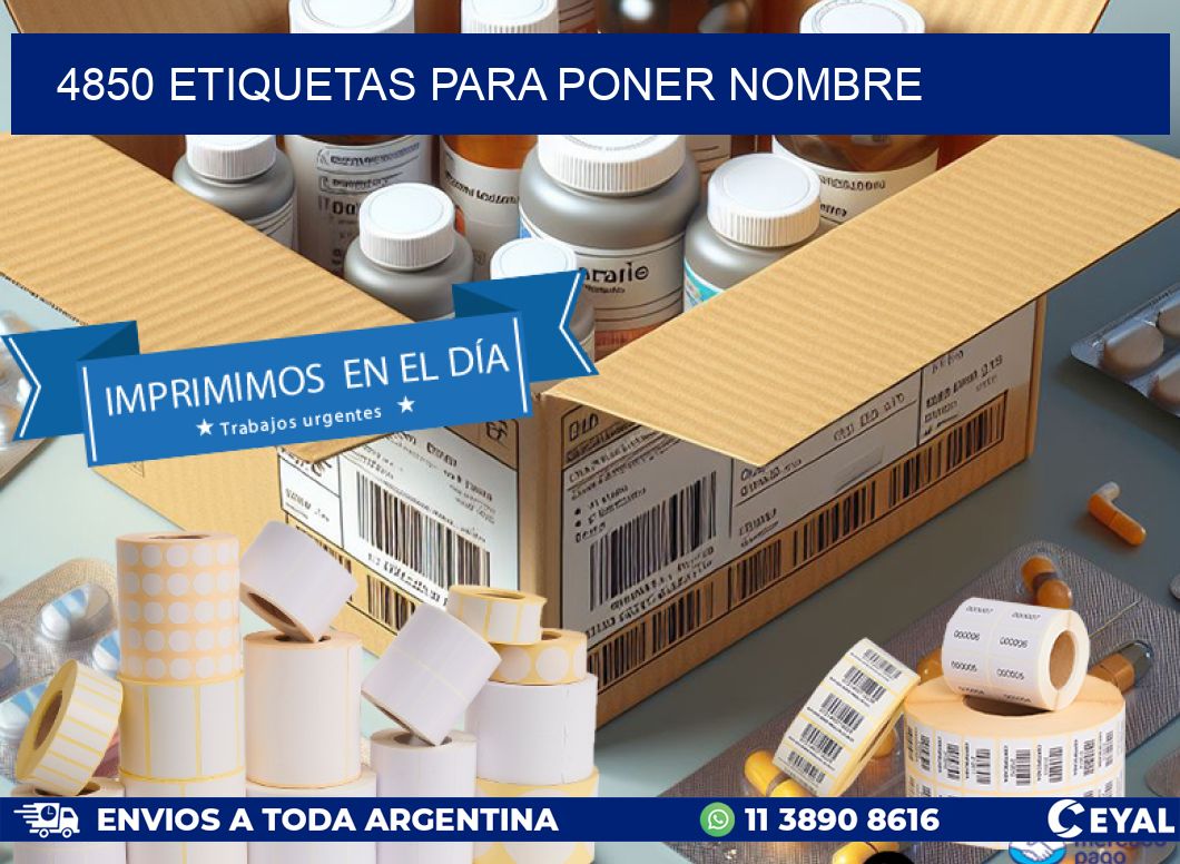 4850 etiquetas para poner nombre