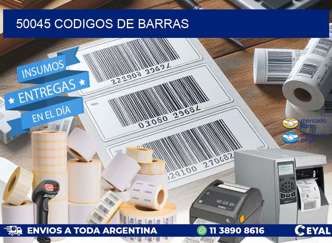 50045 codigos de barras