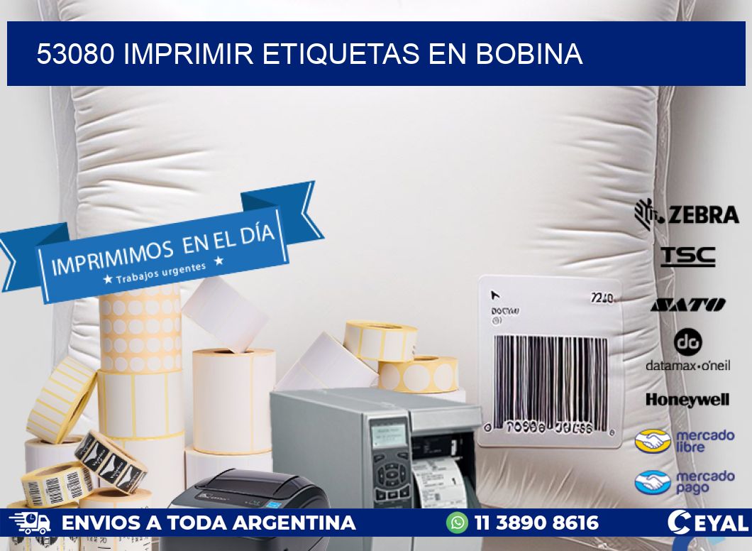53080 imprimir etiquetas en bobina