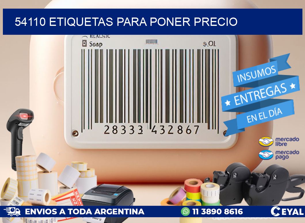 54110 ETIQUETAS PARA PONER PRECIO