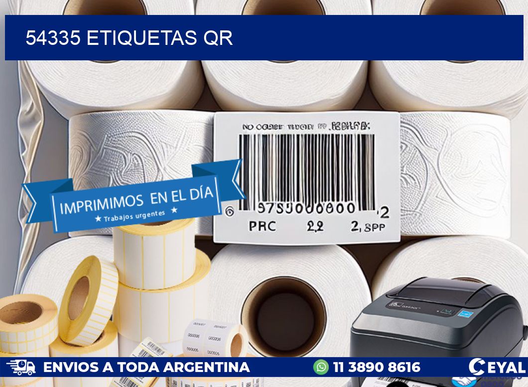 54335 etiquetas qr