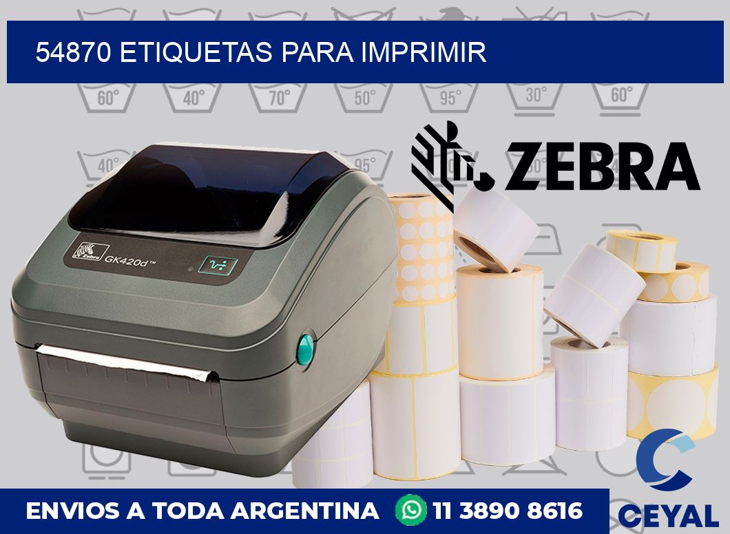54870 ETIQUETAS PARA IMPRIMIR