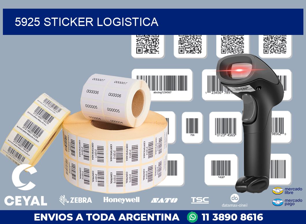 5925 STICKER LOGISTICA