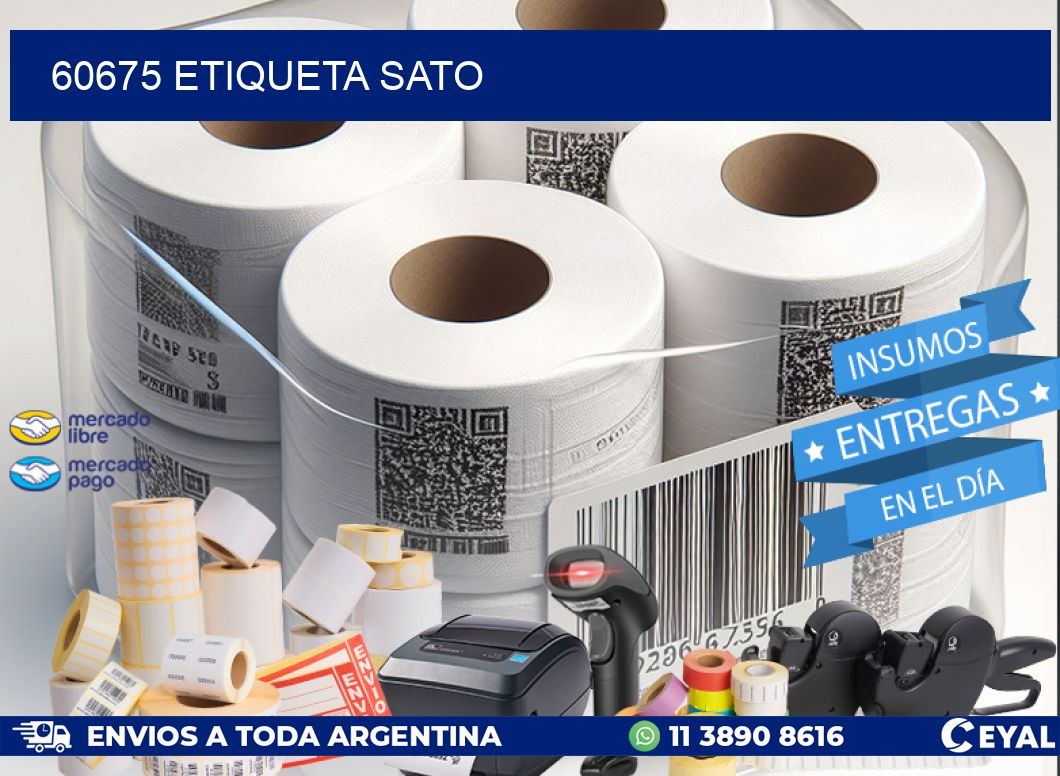 60675 etiqueta sato